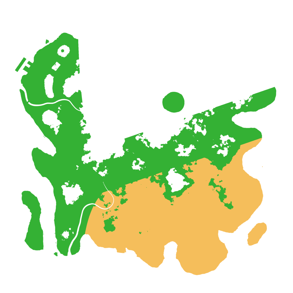 Biome Rust Map: Procedural Map, Size: 3750, Seed: 1546334976