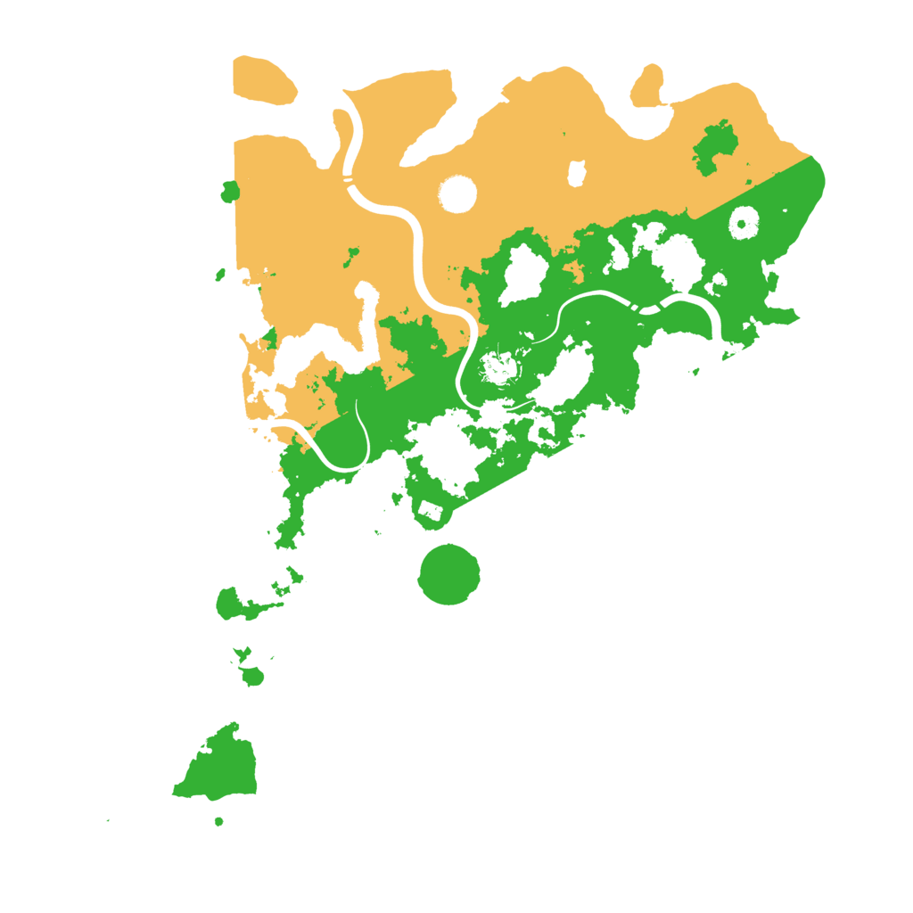 Biome Rust Map: Procedural Map, Size: 4250, Seed: 22725