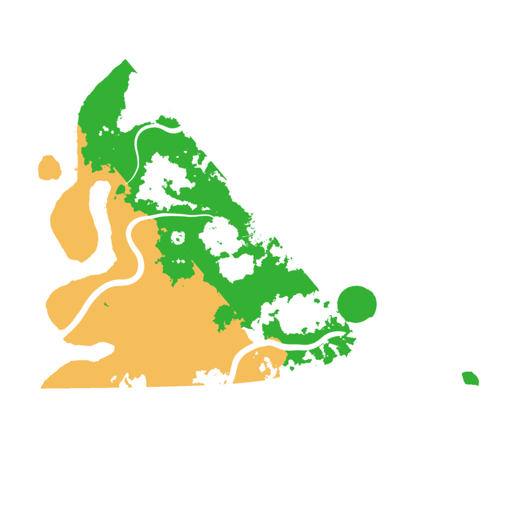 Biome Rust Map: Procedural Map, Size: 3750, Seed: 1344787343