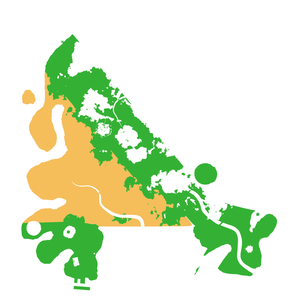 Biome Rust Map: Procedural Map, Size: 3750, Seed: 1344787343