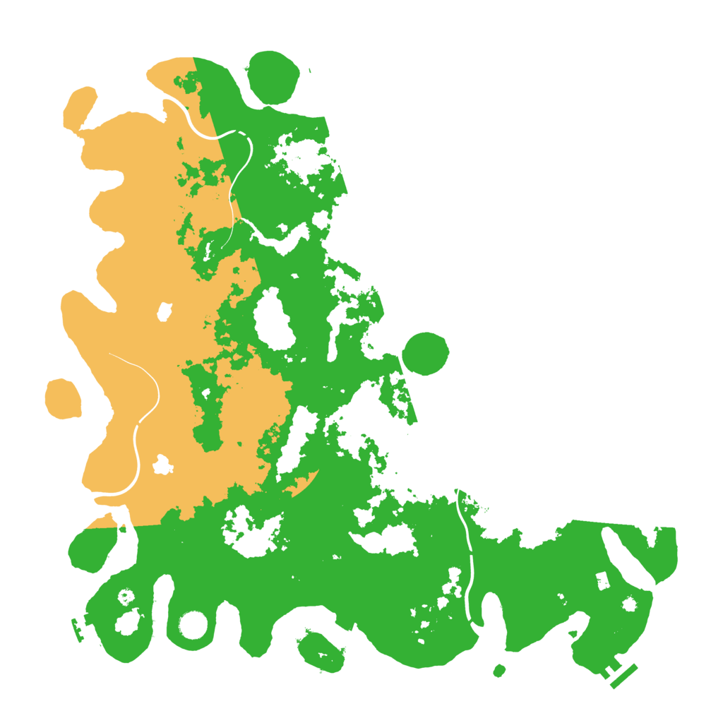 Biome Rust Map: Procedural Map, Size: 4500, Seed: 192