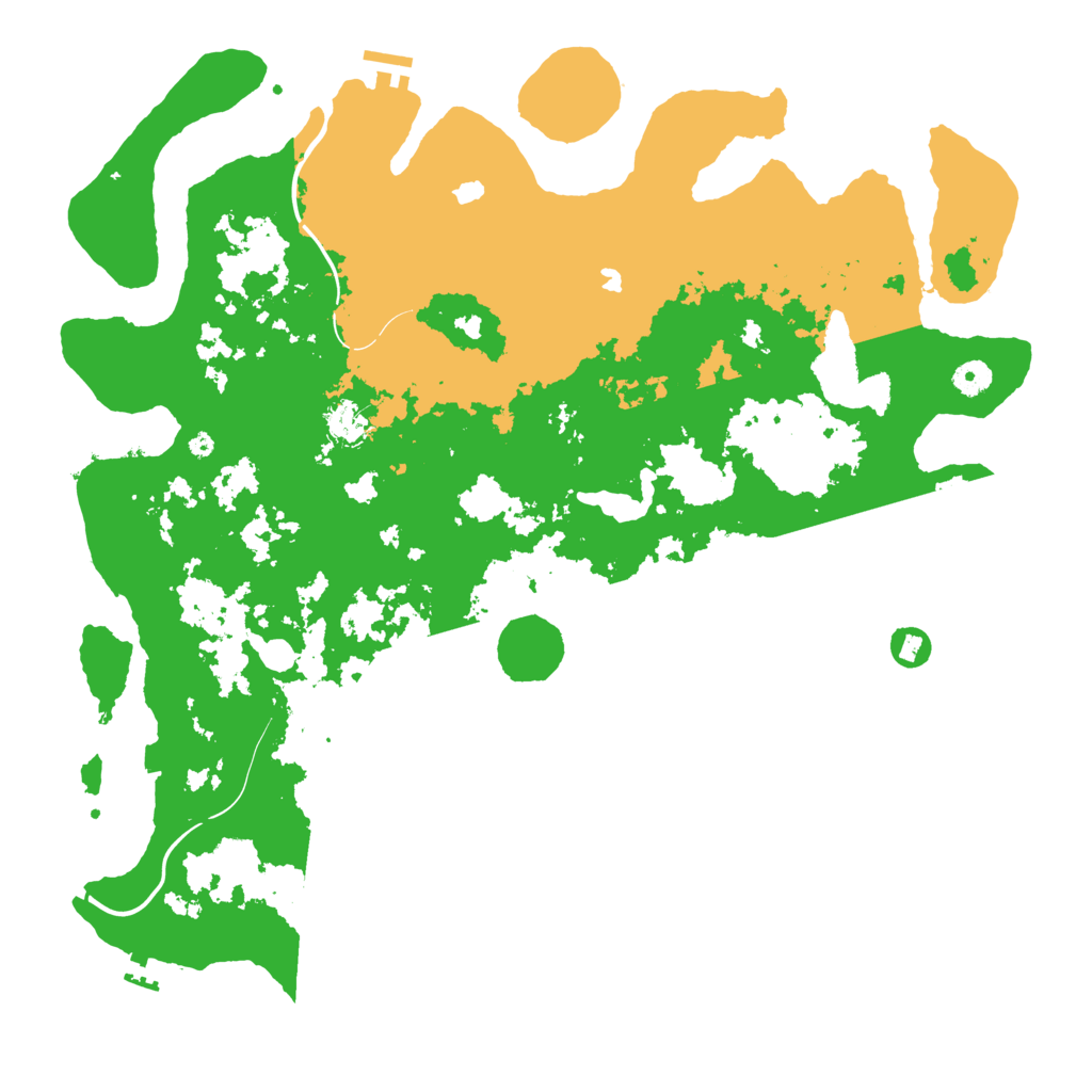 Biome Rust Map: Procedural Map, Size: 4500, Seed: 442397079