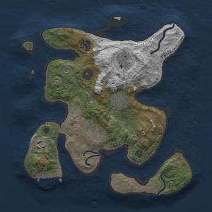 Thumbnail Rust Map: Procedural Map, Size: 2900, Seed: 856154, 9 Monuments