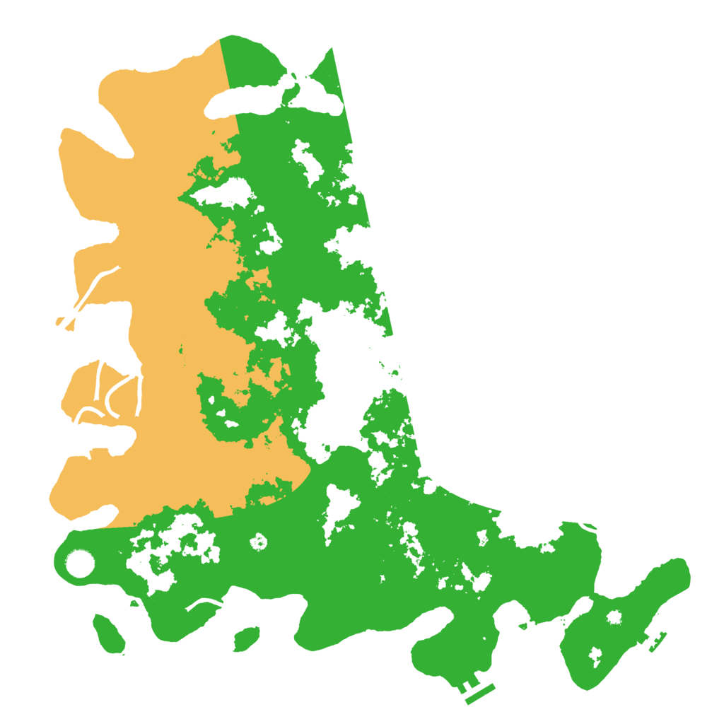 Biome Rust Map: Procedural Map, Size: 4500, Seed: 102