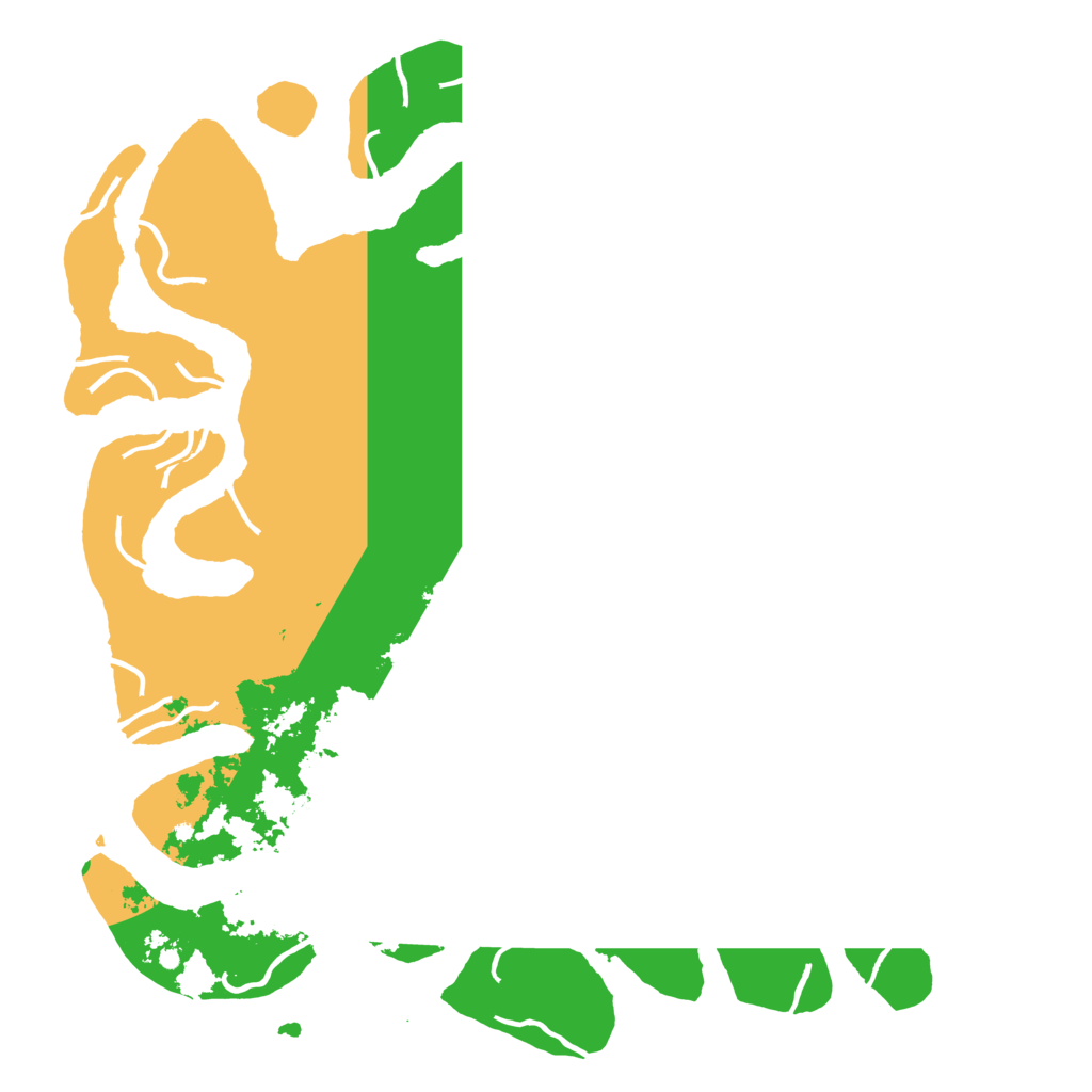 Biome Rust Map: Procedural Map, Size: 5000, Seed: 107152043