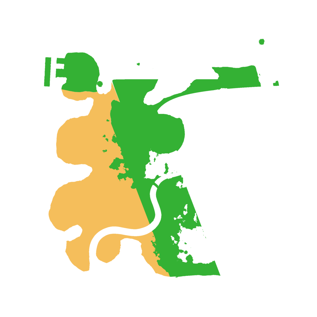 Biome Rust Map: Procedural Map, Size: 2200, Seed: 356