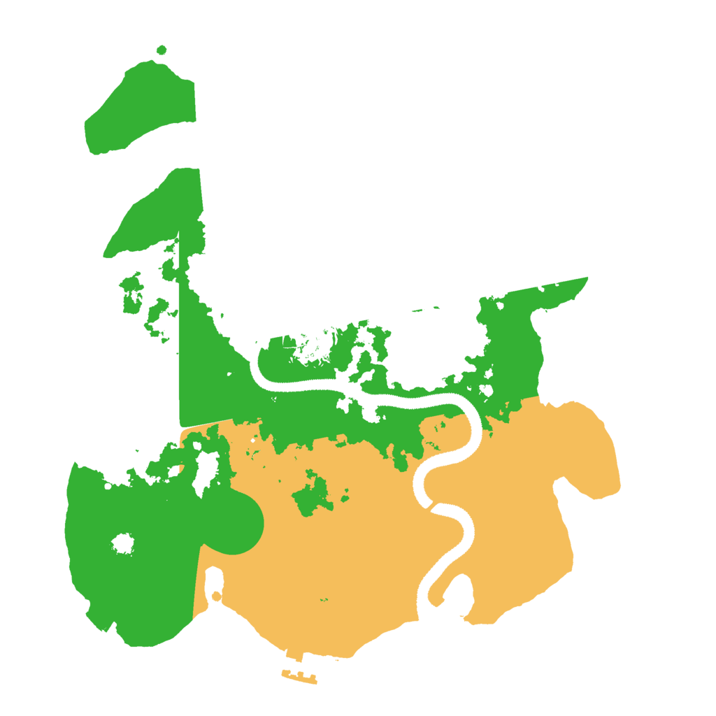 Biome Rust Map: Procedural Map, Size: 3000, Seed: 407908