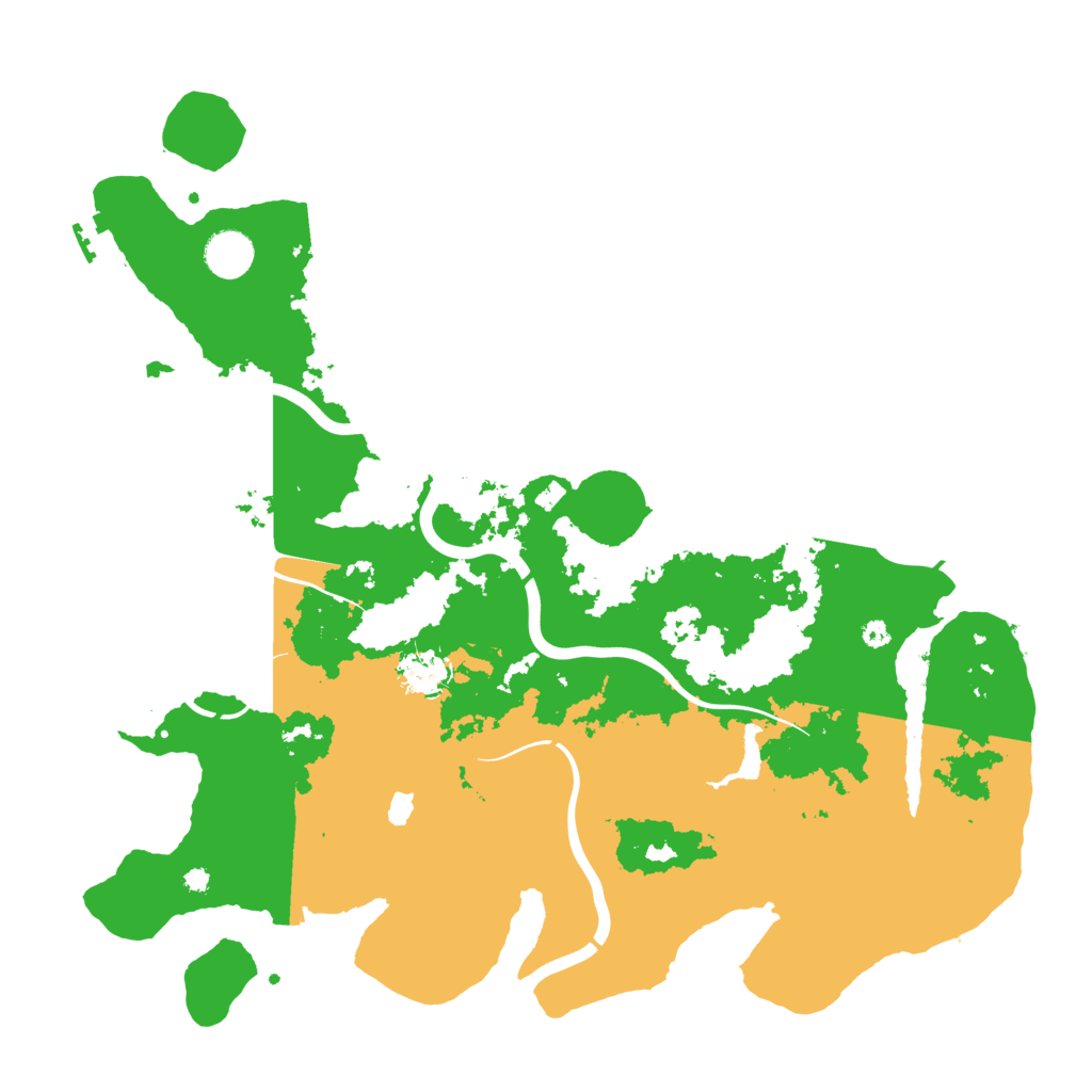 Biome Rust Map: Procedural Map, Size: 4000, Seed: 379549506