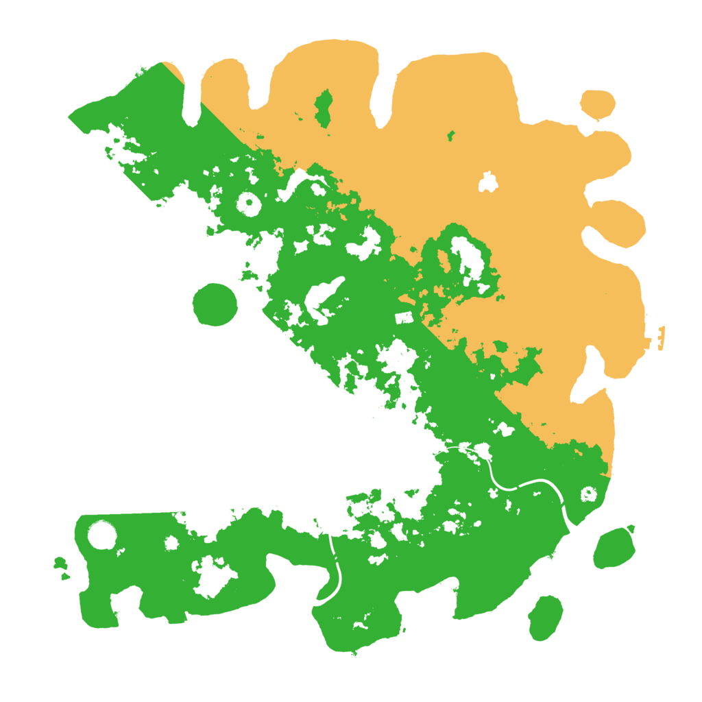 Biome Rust Map: Procedural Map, Size: 4363, Seed: 827