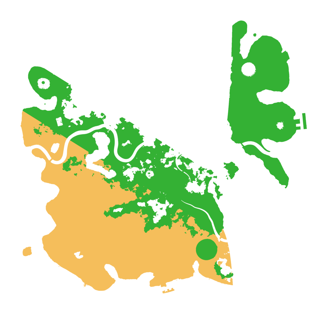 Biome Rust Map: Procedural Map, Size: 4000, Seed: 8765897