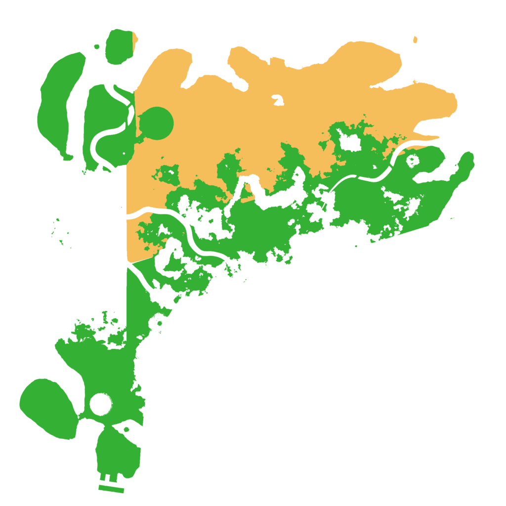 Biome Rust Map: Procedural Map, Size: 4025, Seed: 95738