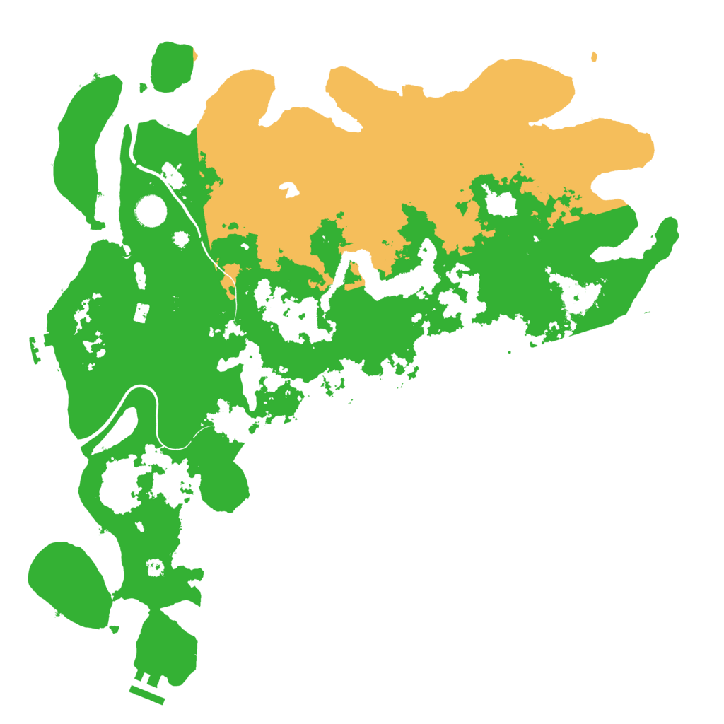 Biome Rust Map: Procedural Map, Size: 4025, Seed: 95738