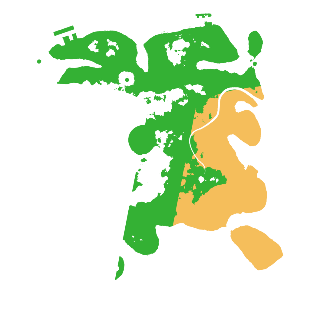 Biome Rust Map: Procedural Map, Size: 3000, Seed: 1740109720