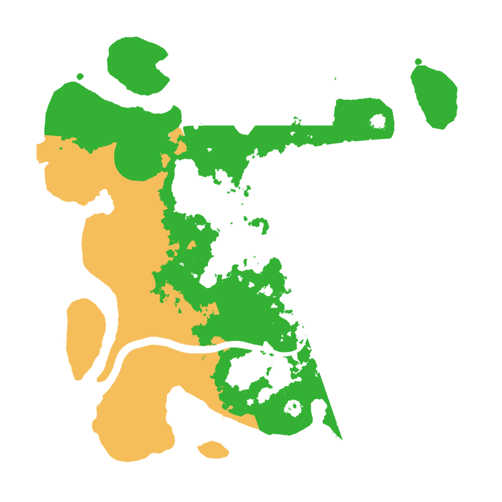 Biome Rust Map: Procedural Map, Size: 3000, Seed: 271846