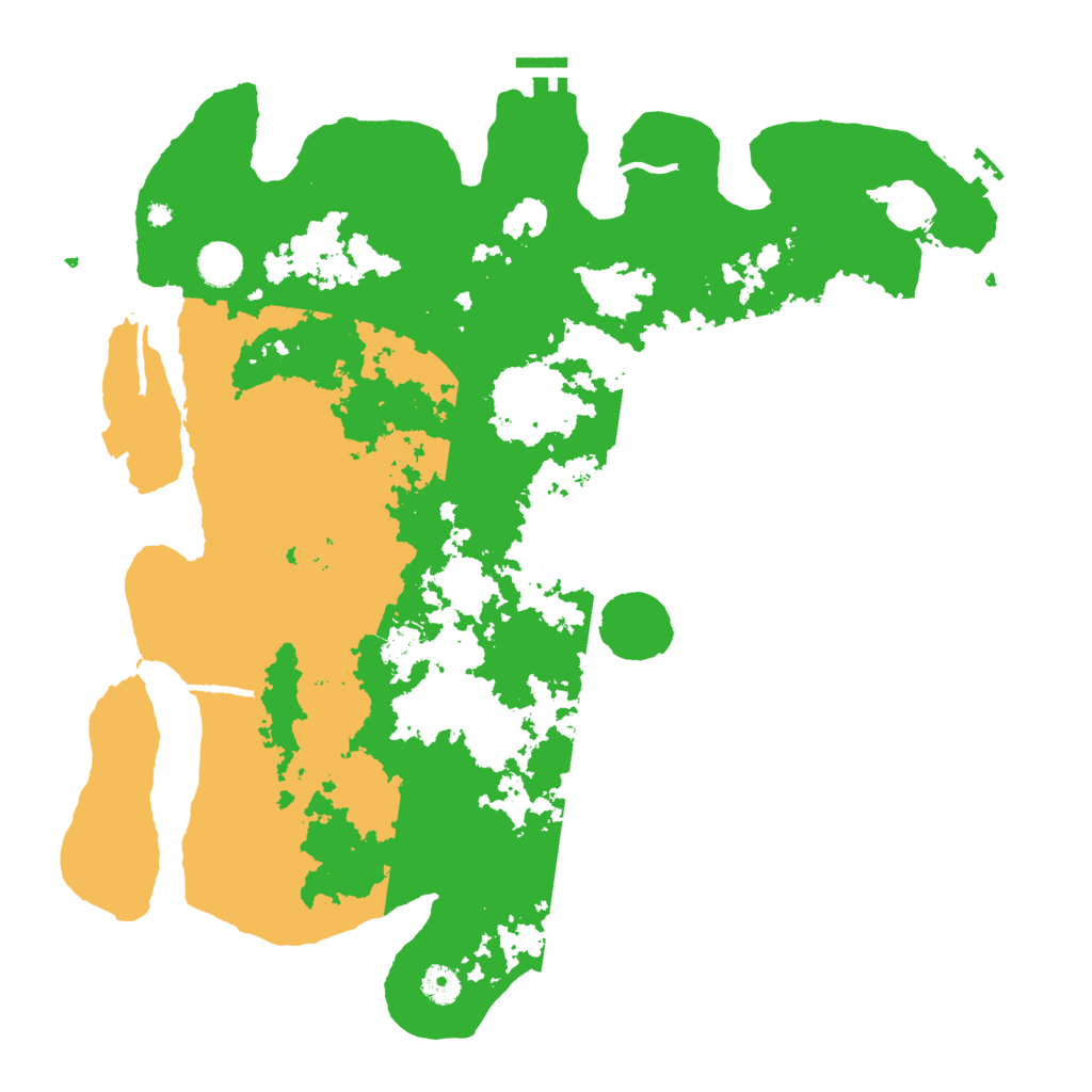 Biome Rust Map: Procedural Map, Size: 4250, Seed: 340288