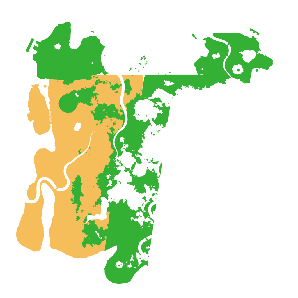Biome Rust Map: Procedural Map, Size: 4250, Seed: 340288