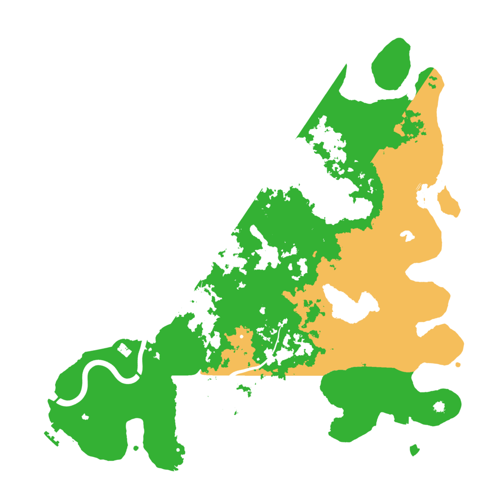 Biome Rust Map: Procedural Map, Size: 4000, Seed: 21312