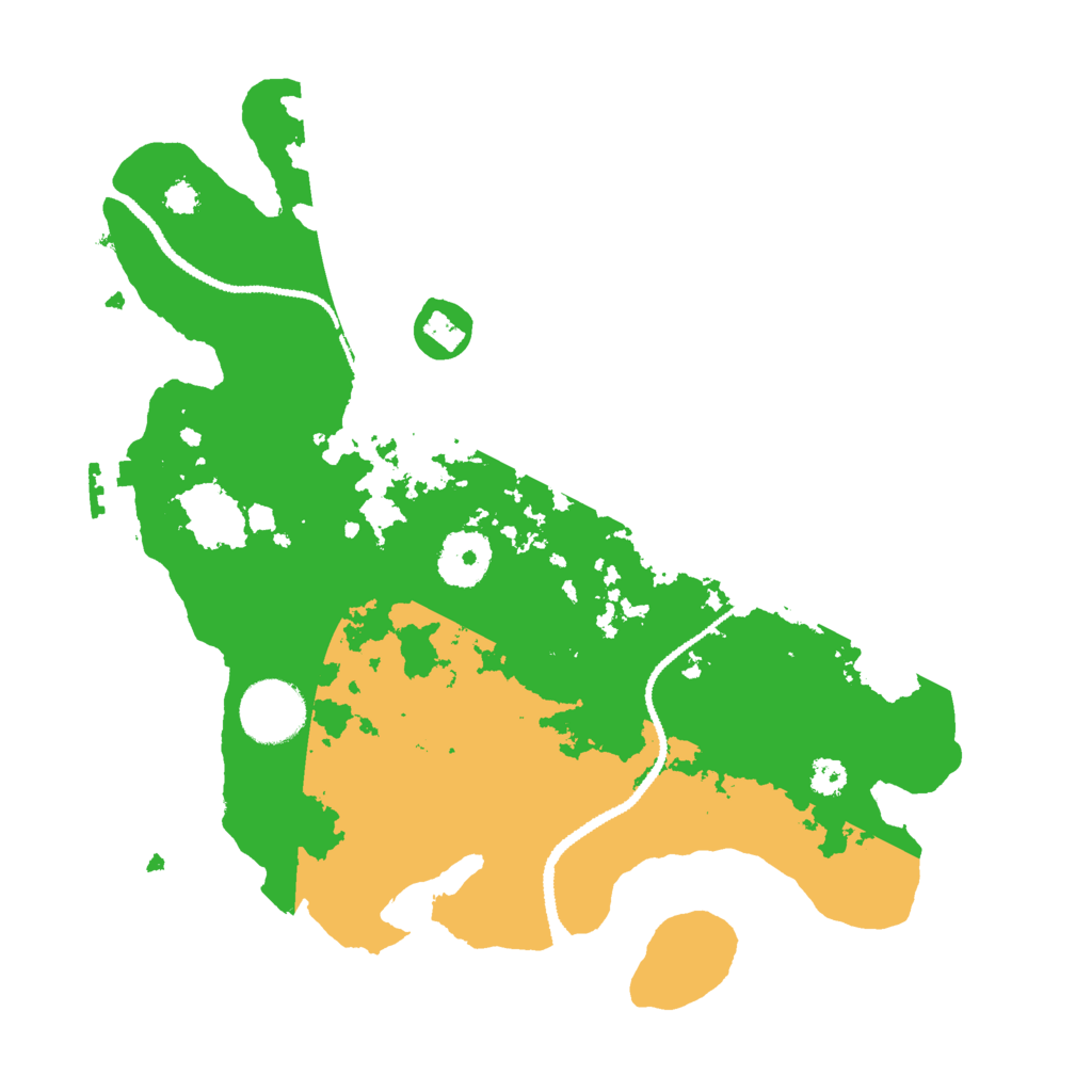 Biome Rust Map: Procedural Map, Size: 3000, Seed: 726754