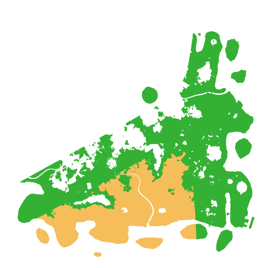 Biome Rust Map: Procedural Map, Size: 4500, Seed: 2785346