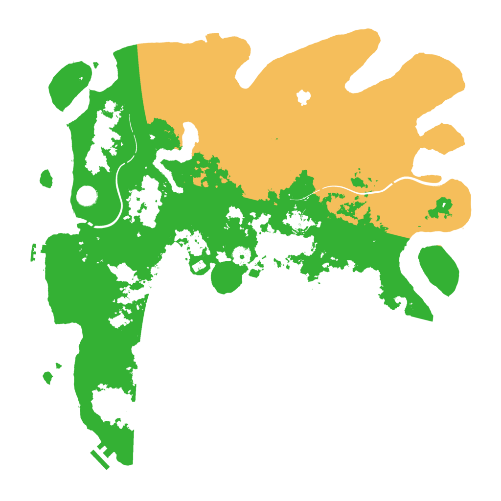 Biome Rust Map: Procedural Map, Size: 4250, Seed: 653332