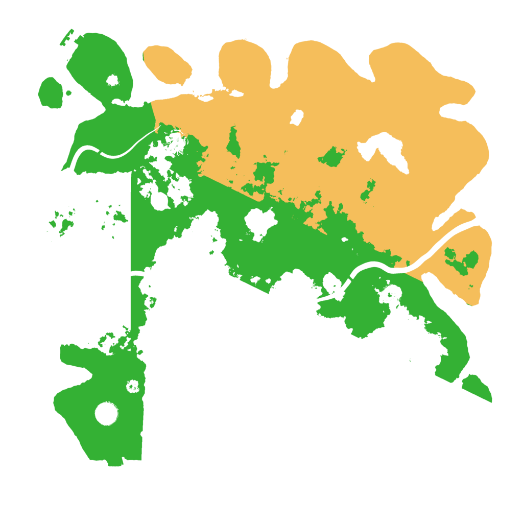 Biome Rust Map: Procedural Map, Size: 4000, Seed: 13364855