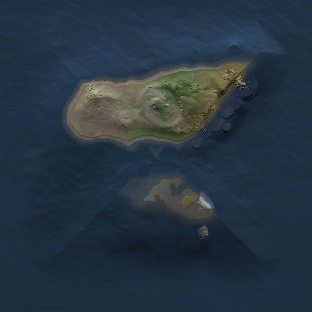 Rust Map: Procedural Map, Size: 1200, Seed: 688100323, 1 Monuments