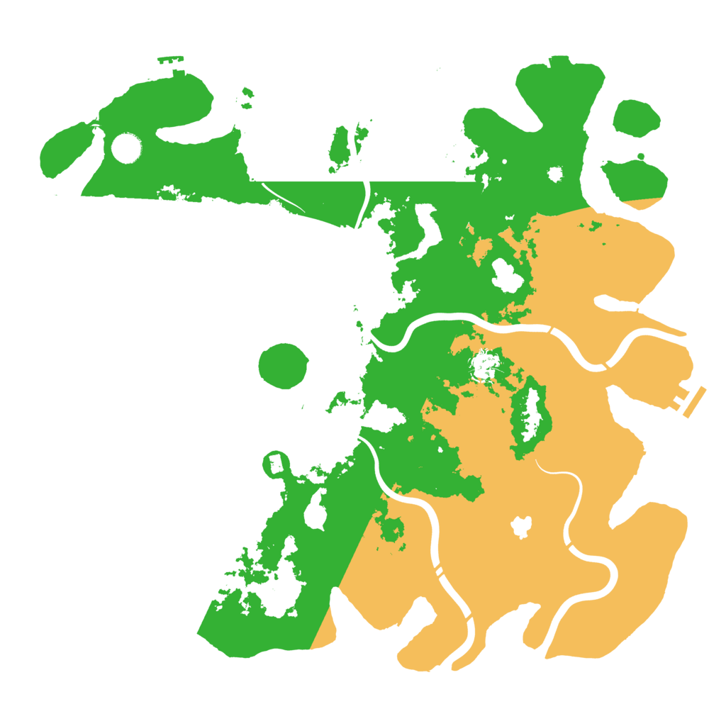 Biome Rust Map: Procedural Map, Size: 4250, Seed: 242228