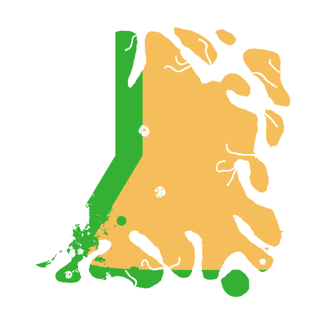 Biome Rust Map: Procedural Map, Size: 4250, Seed: 512542