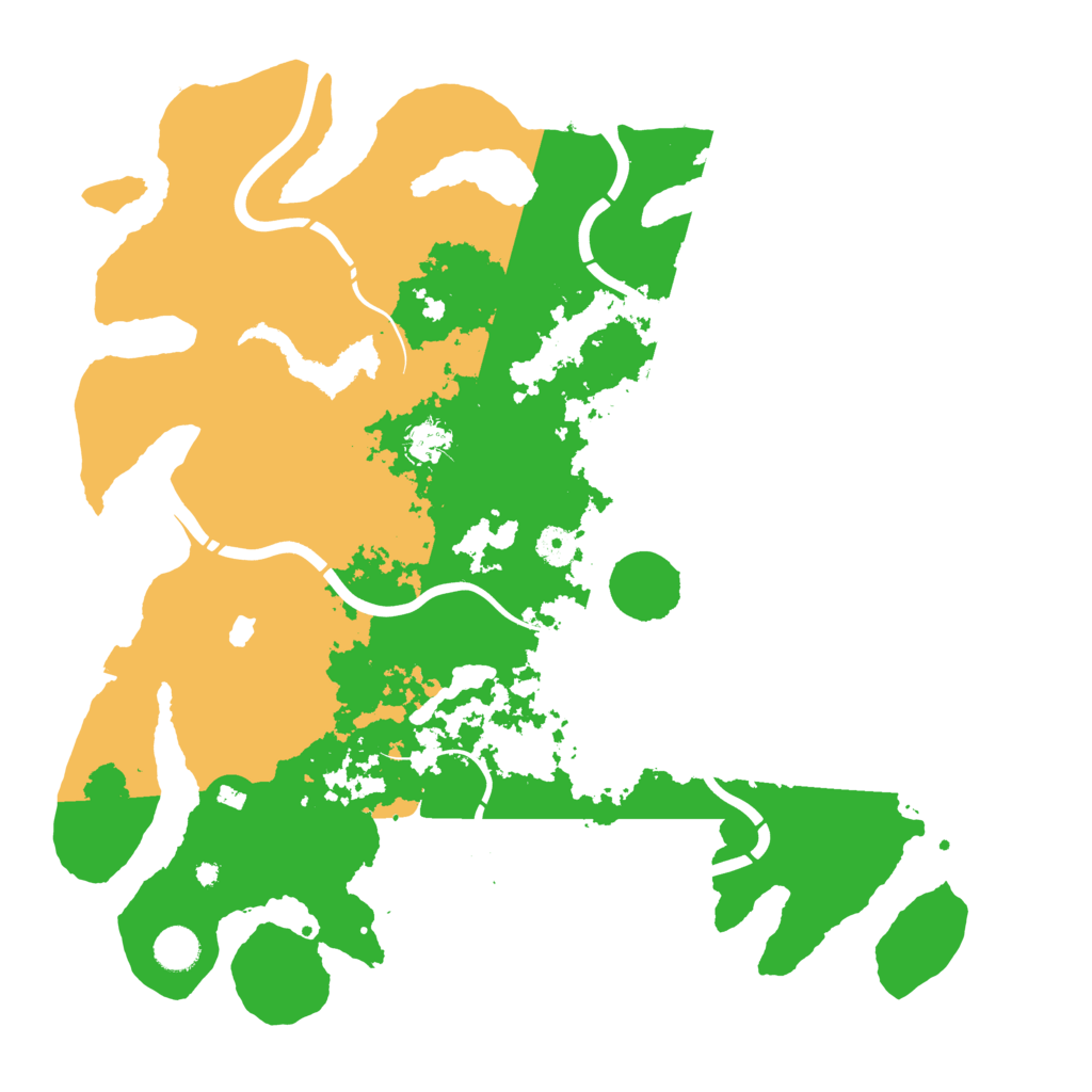 Biome Rust Map: Procedural Map, Size: 4250, Seed: 501639
