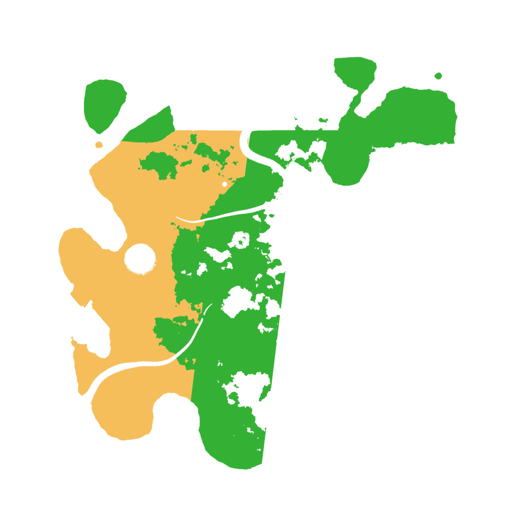 Biome Rust Map: Procedural Map, Size: 3000, Seed: 152030