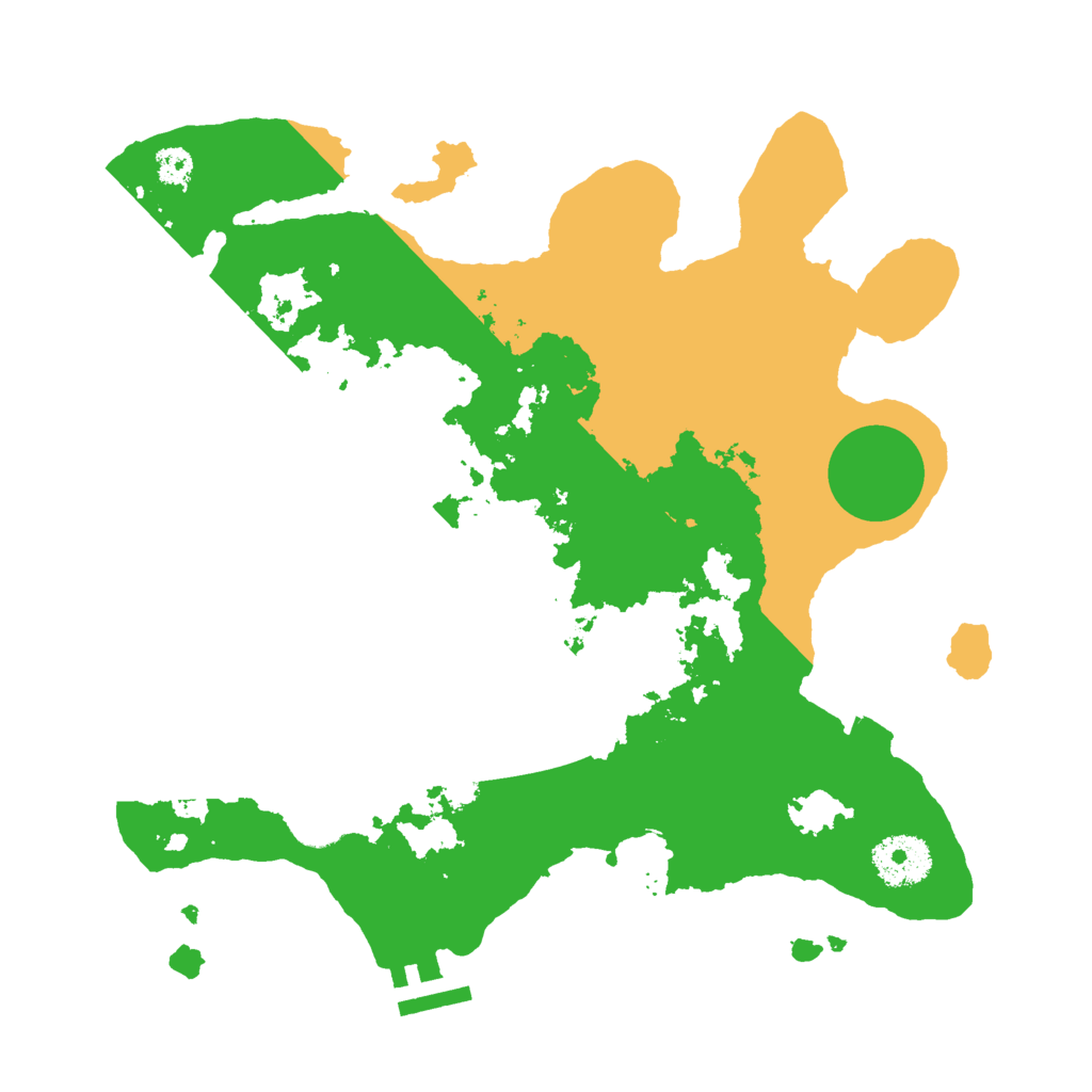 Biome Rust Map: Procedural Map, Size: 3000, Seed: 2422739