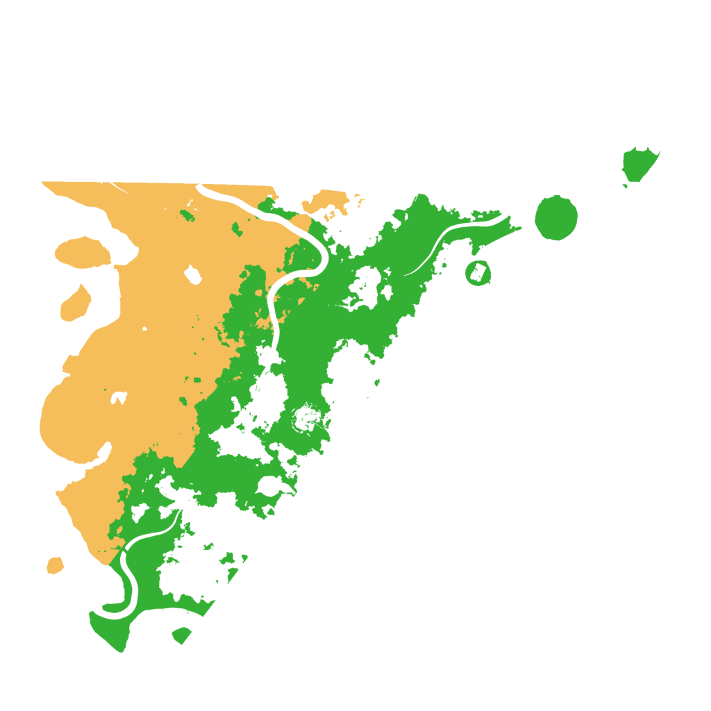 Biome Rust Map: Procedural Map, Size: 4500, Seed: 561739181