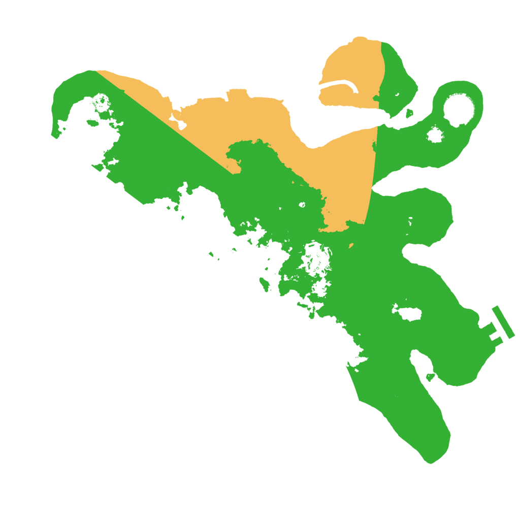 Biome Rust Map: Procedural Map, Size: 3000, Seed: 36281626