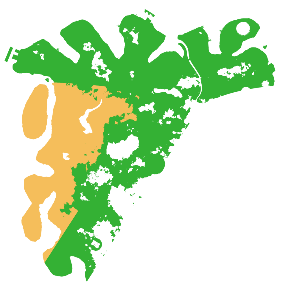 Biome Rust Map: Procedural Map, Size: 4000, Seed: 2038156943