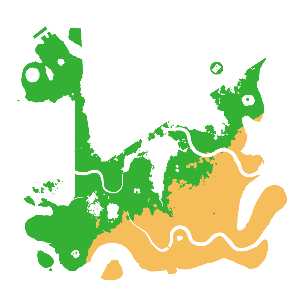 Biome Rust Map: Procedural Map, Size: 3750, Seed: 605023353