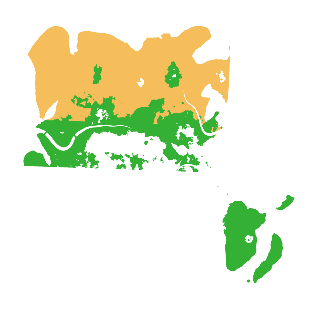 Biome Rust Map: Procedural Map, Size: 4000, Seed: 2422748