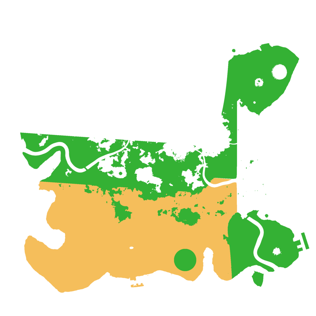 Biome Rust Map: Procedural Map, Size: 3750, Seed: 1355438760