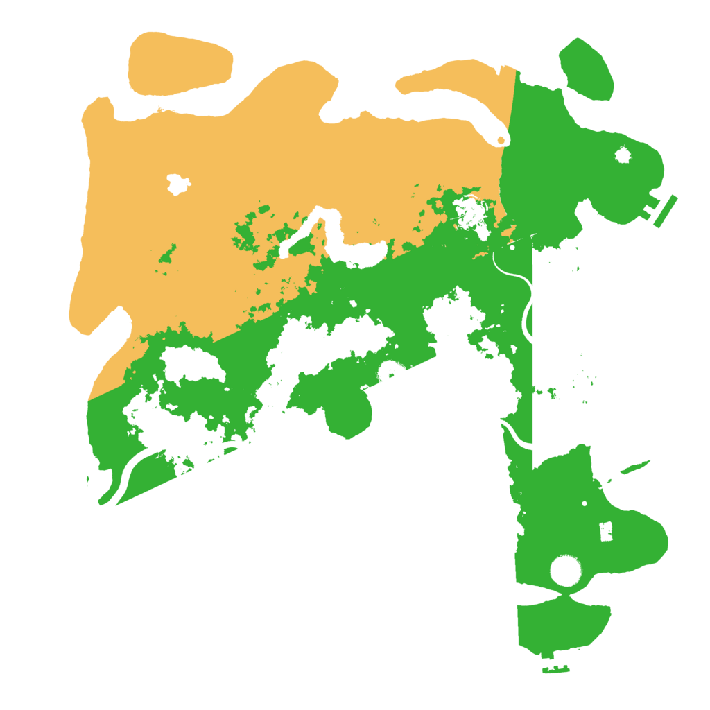 Biome Rust Map: Procedural Map, Size: 4000, Seed: 877260762