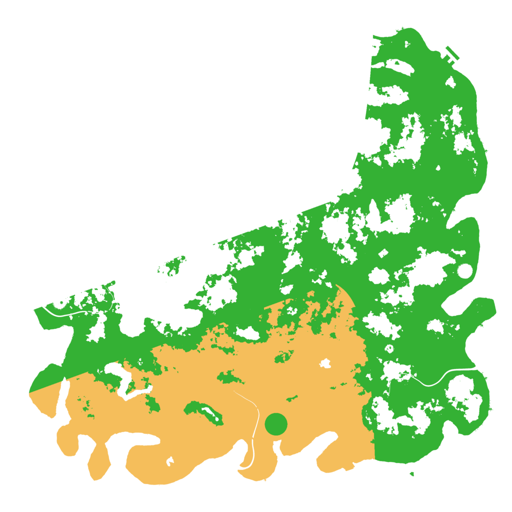 Biome Rust Map: Procedural Map, Size: 6000, Seed: 1097213760