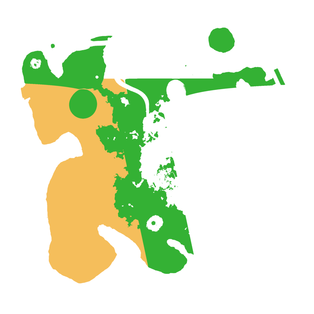 Biome Rust Map: Procedural Map, Size: 3000, Seed: 732162507