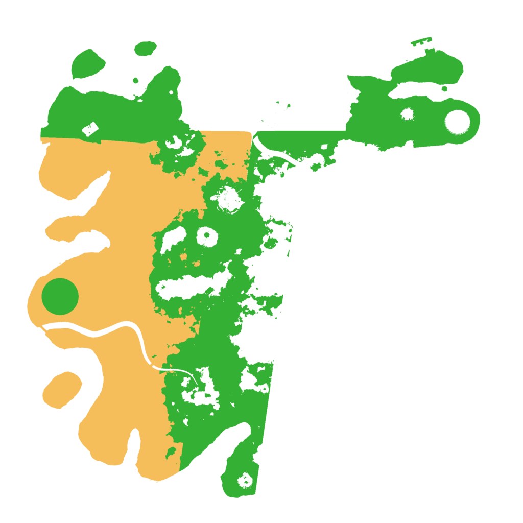 Biome Rust Map: Procedural Map, Size: 3750, Seed: 1160758605