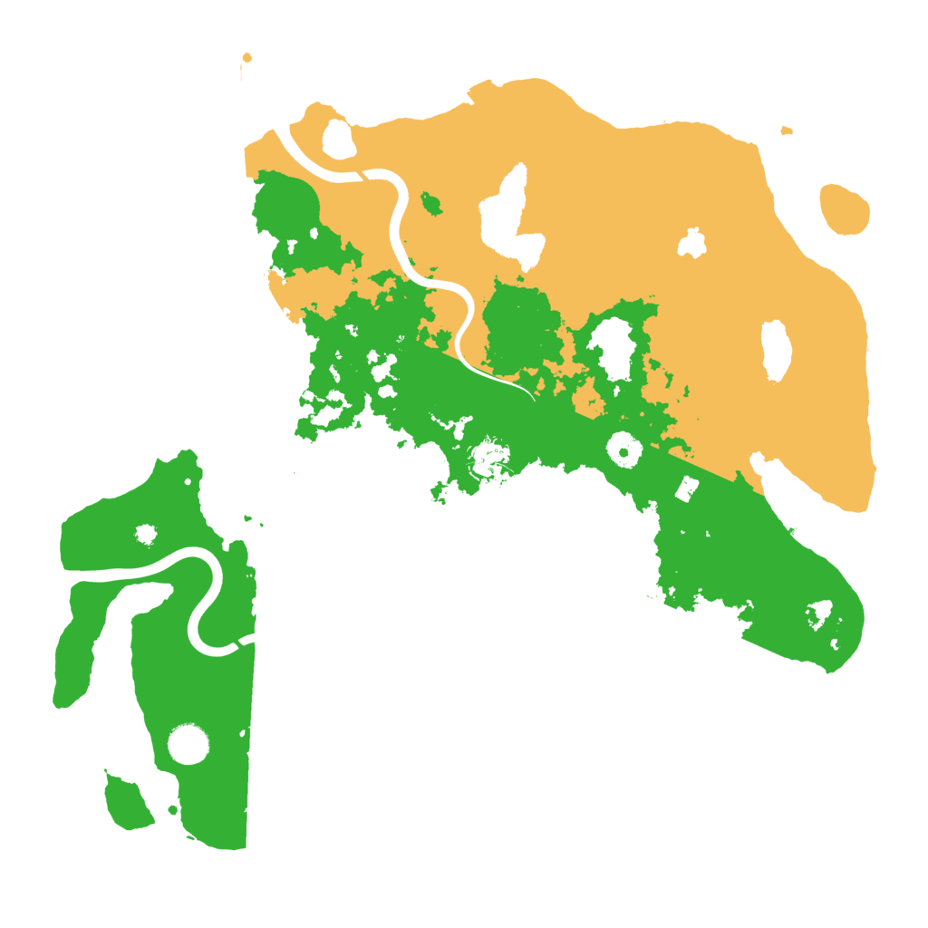 Biome Rust Map: Procedural Map, Size: 4000, Seed: 1472186365