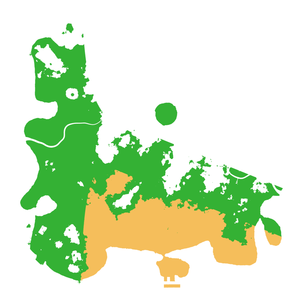 Biome Rust Map: Procedural Map, Size: 3750, Seed: 447458943