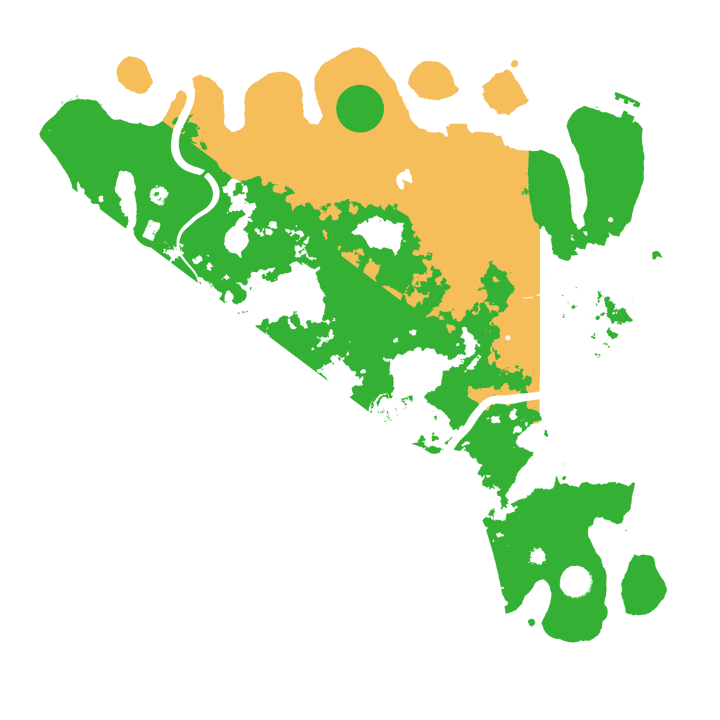Biome Rust Map: Procedural Map, Size: 4000, Seed: 12930328