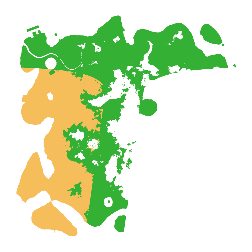 Biome Rust Map: Procedural Map, Size: 4000, Seed: 11070504