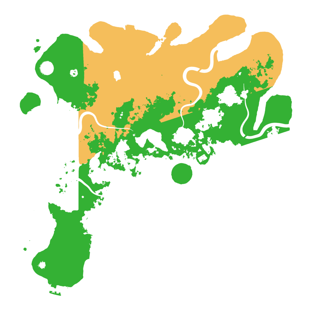 Biome Rust Map: Procedural Map, Size: 4000, Seed: 1117076434