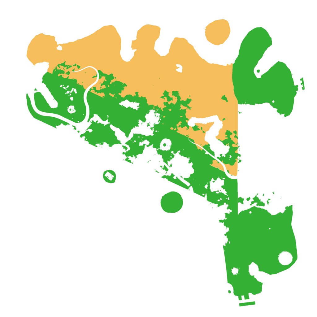 Biome Rust Map: Procedural Map, Size: 4000, Seed: 212136