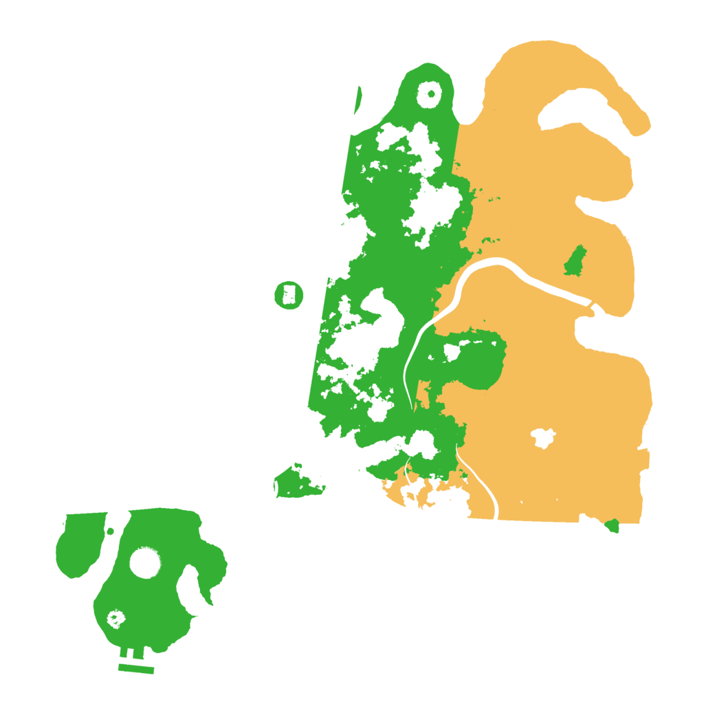 Biome Rust Map: Procedural Map, Size: 4000, Seed: 1504155218