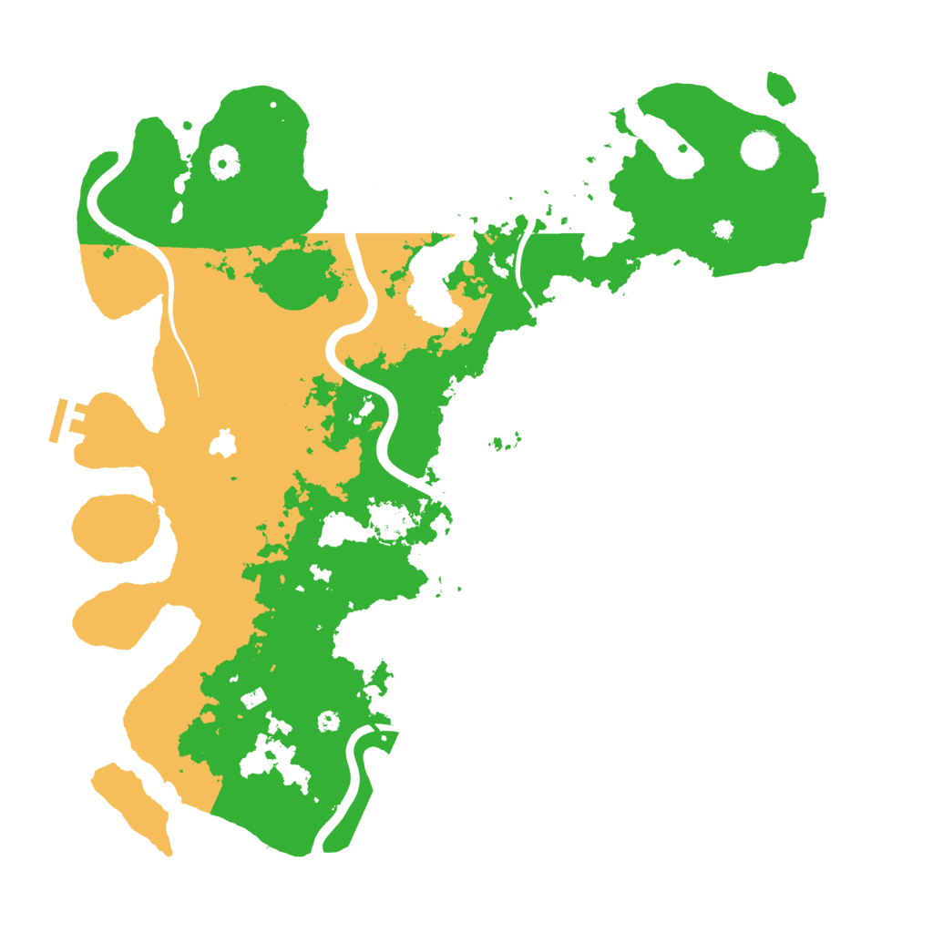 Biome Rust Map: Procedural Map, Size: 4250, Seed: 528309