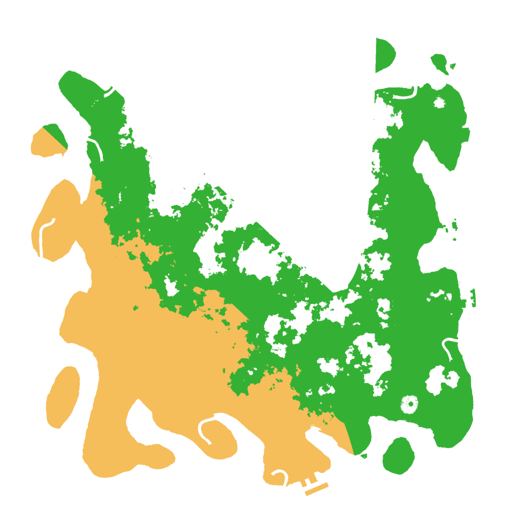 Biome Rust Map: Procedural Map, Size: 4250, Seed: 724191